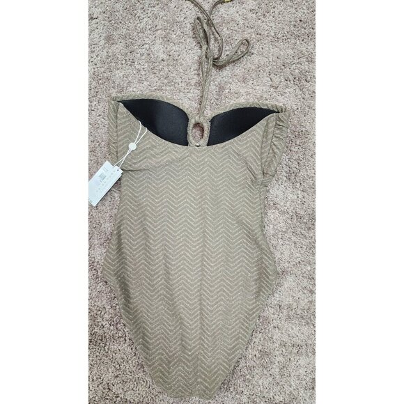 Trina Turk Swimsuit Empire Bandeau One Piece Bathing suit 6 - Picture 6 of 10